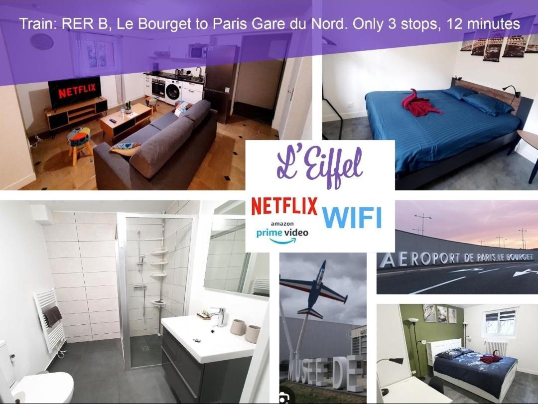 Apartmán L'Eiffel - Self Checking, 20Min From Paris Drancy Exteriér fotografie